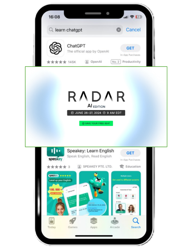 DataCamp ChaptGPT course in-app event