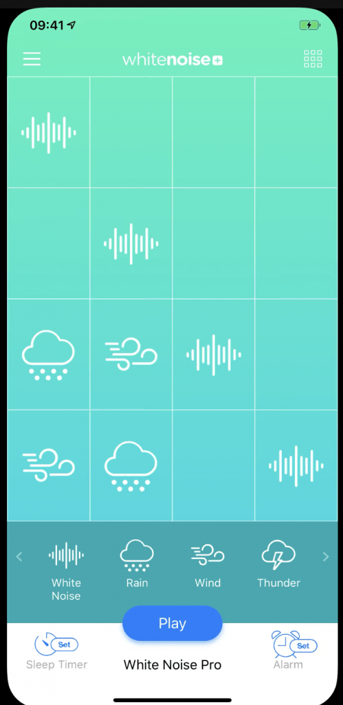 White Noise+ Sound Machine app