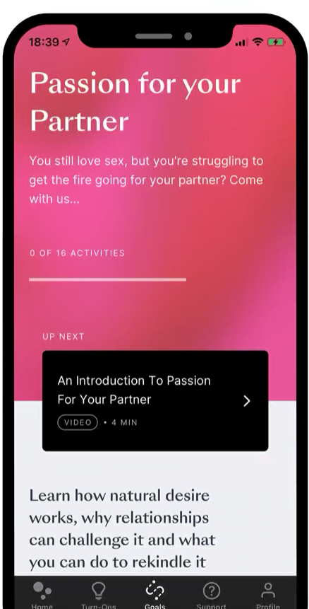 Lover wellness app