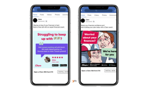 Claro app ad example